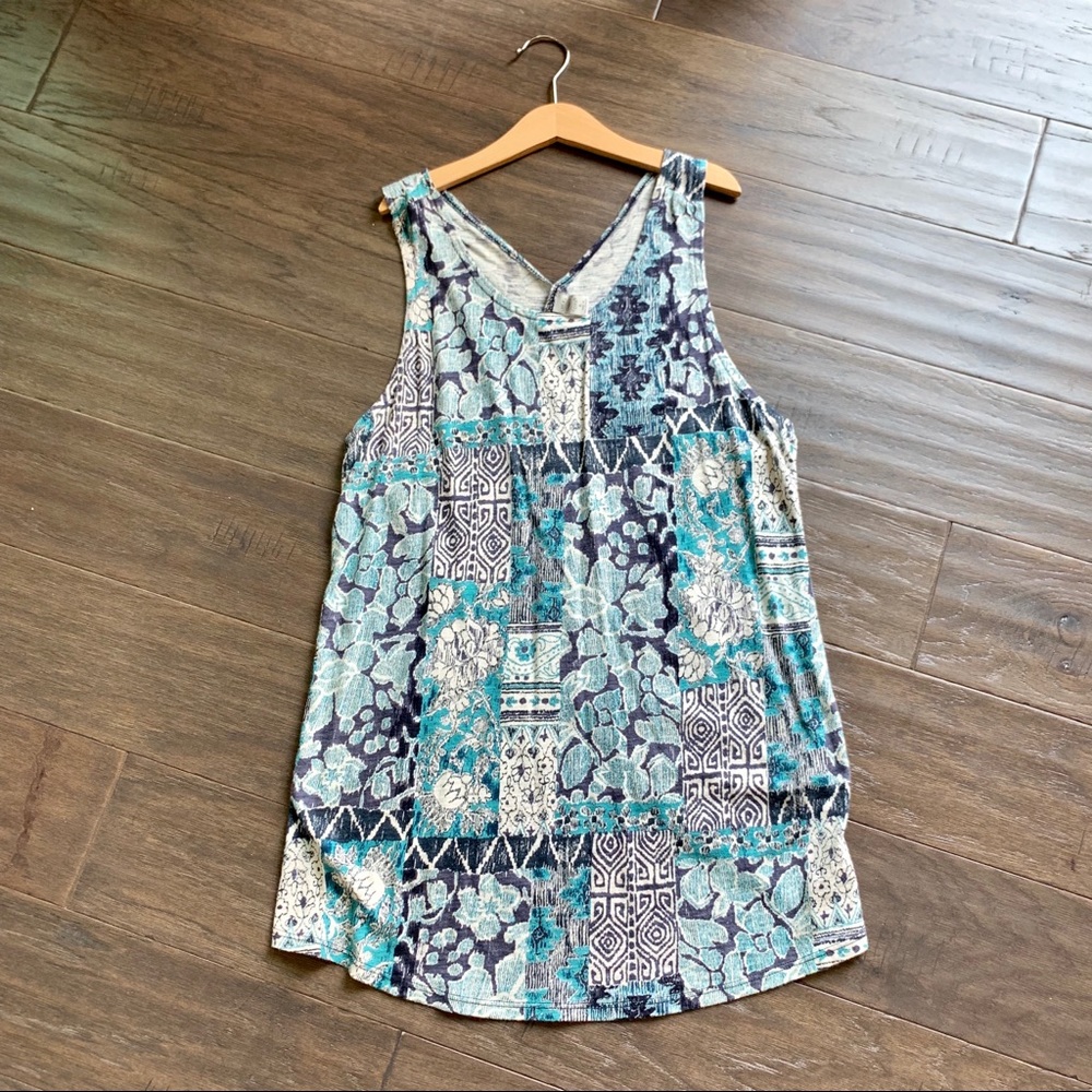 Lucky Lotus Open Back Tank